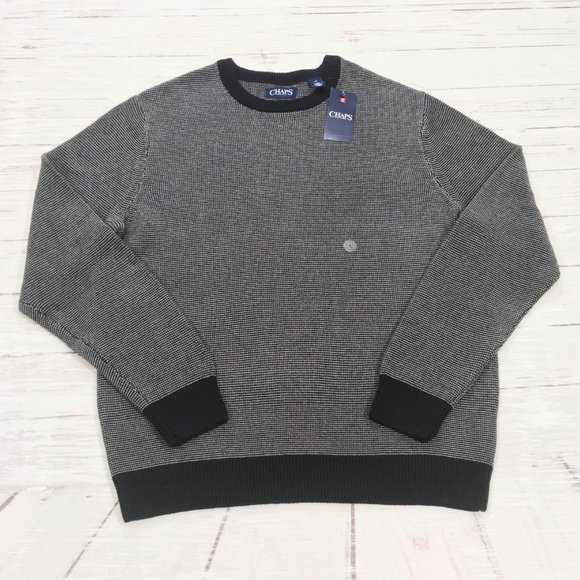 Chaps • Cotton Crewneck Sweater Pullover - Picture 2 of 11